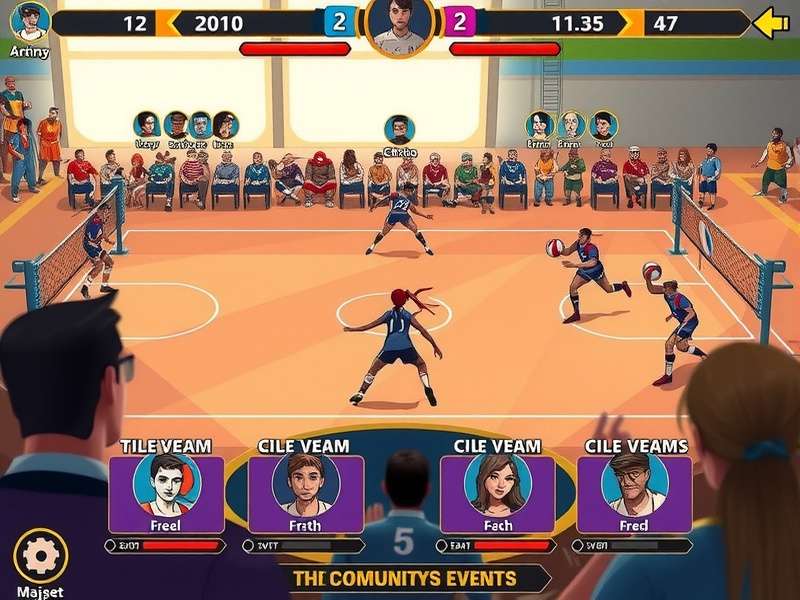 Volley Titans Majesty community event celebration